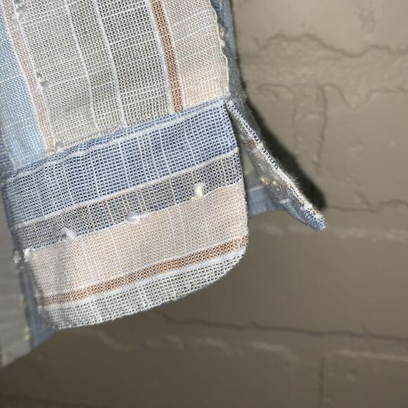 Alfred Dunner Blue Cotton Button Down. Size 10 - Picture 3 of 14